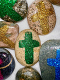 ~Prayer Rock~ Sparkles Edition! Color: Emerald of the Sea...