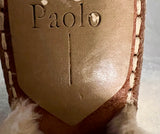 NEW! Linea Paolo Italian slip on heel boots! Fur lined slip on heel boots!