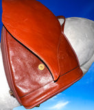 Leather Rustic Backpack Satchel!
