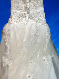 Beautiful white Wedding dress! If you are on a budget this dress is for you! (pre-owned)